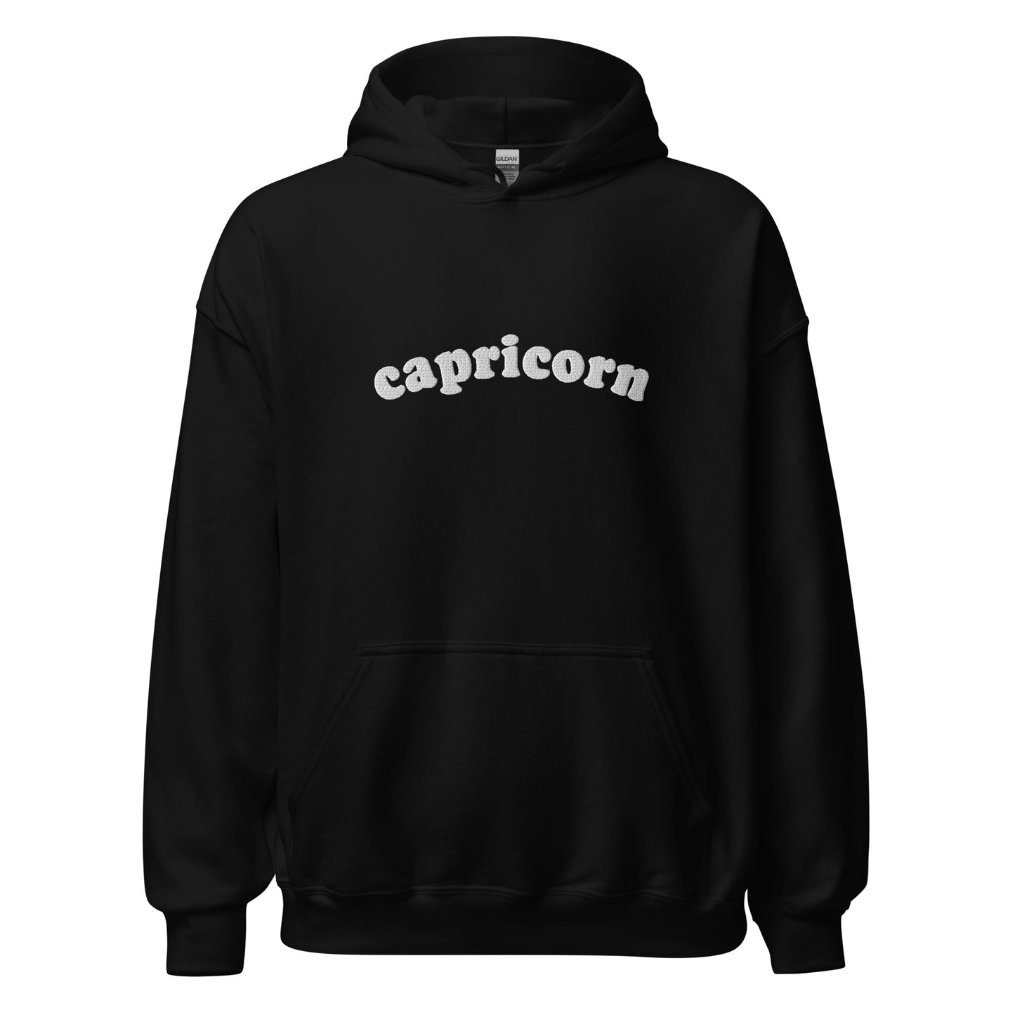 Capricorn Embroidered Hoodie