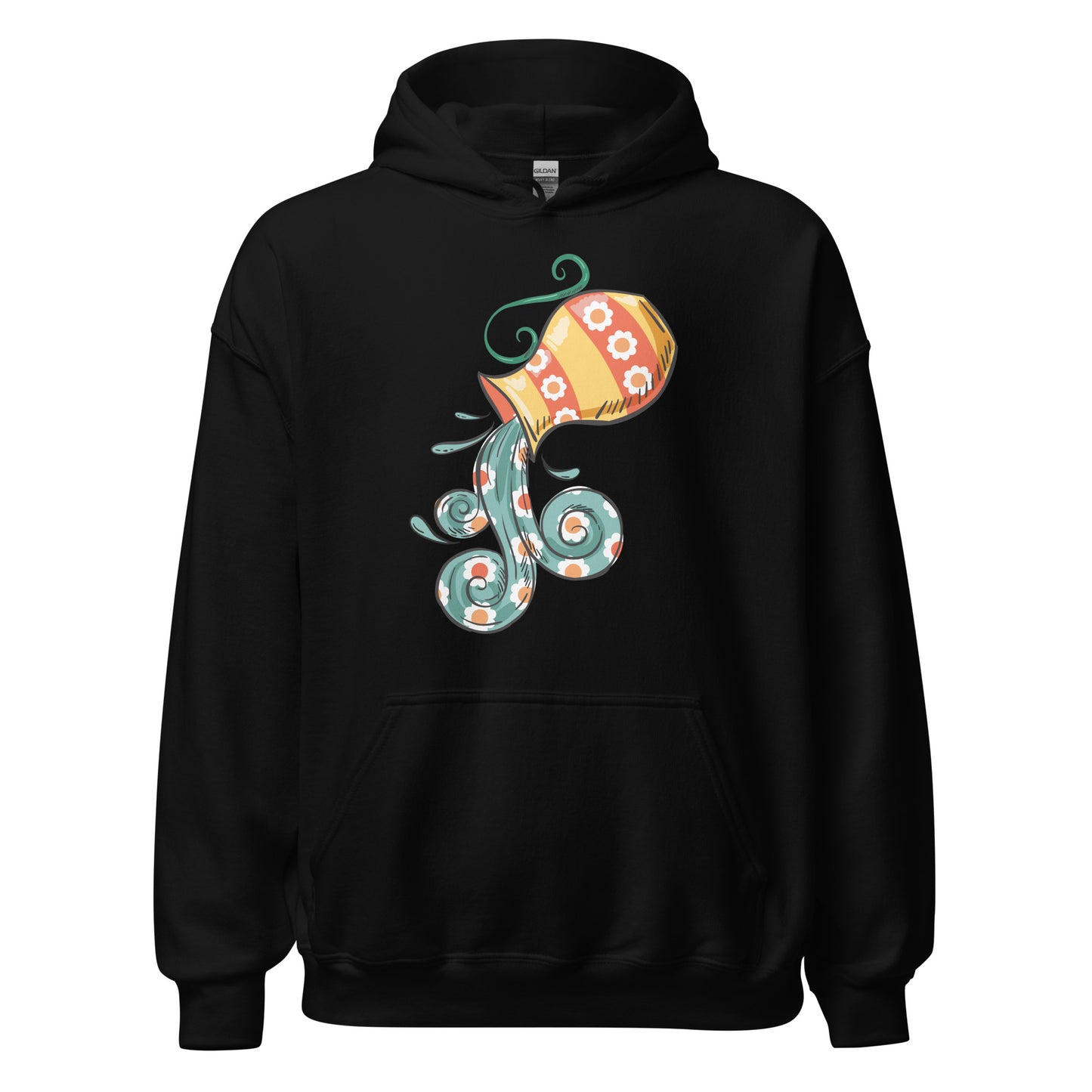 Water-Bearer Aquarius Hoodie