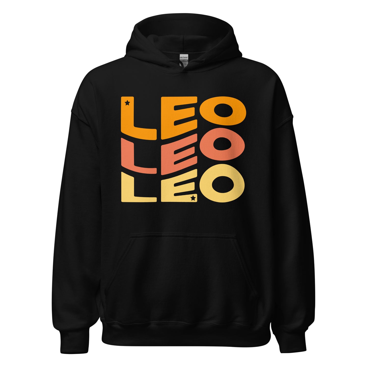 Fire Vibes Leo Hoodie