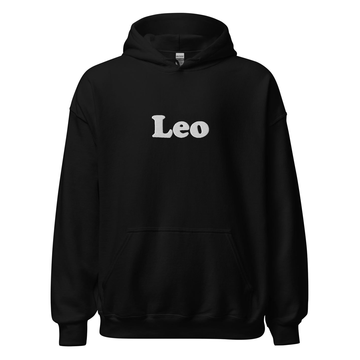 Embroidered Leo Hoodie