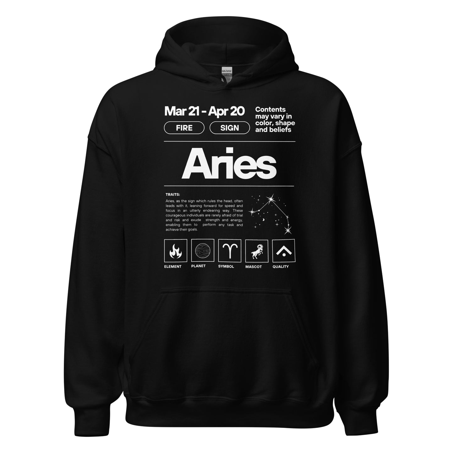 101 Aries Hoodie