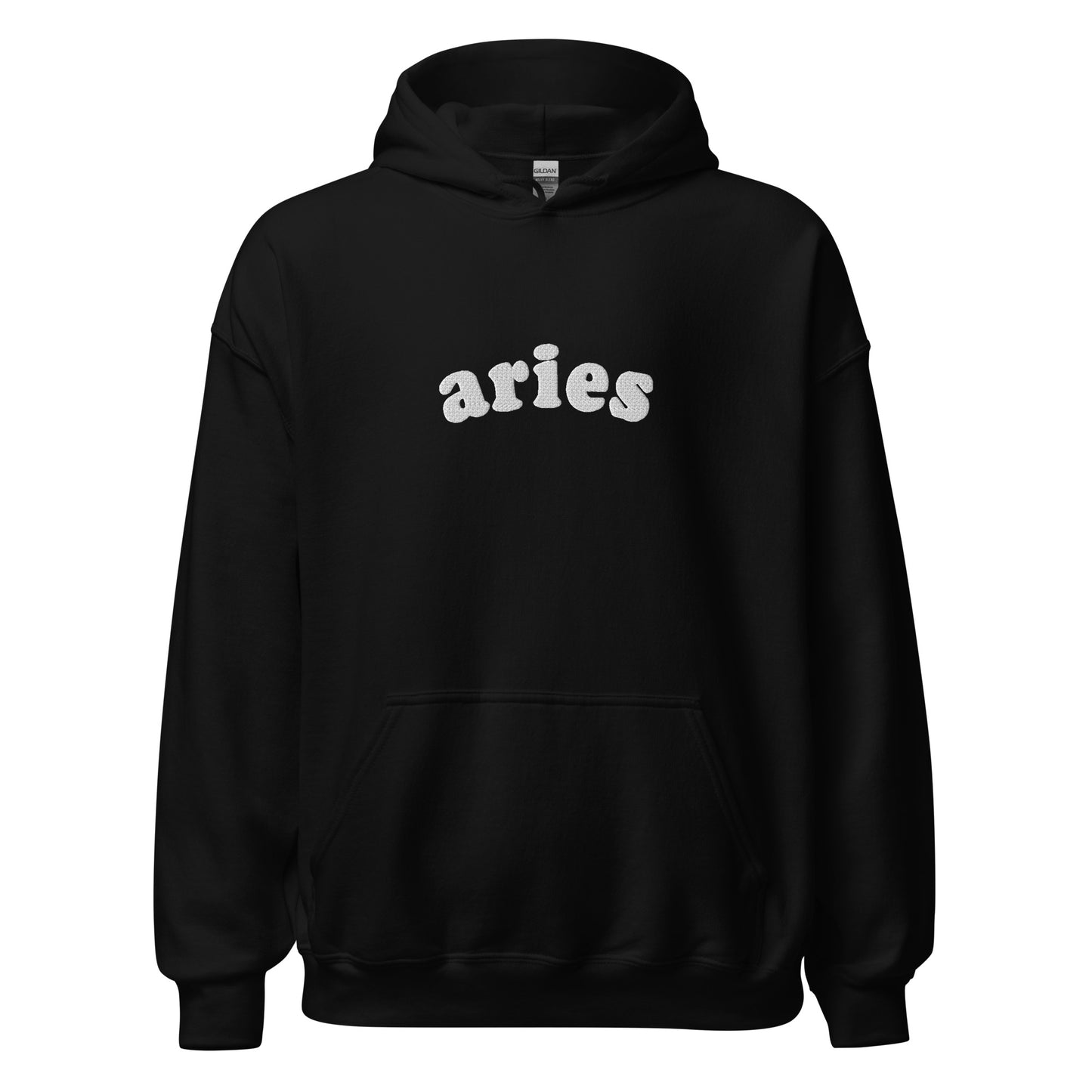Embroidered Aries Hoodie