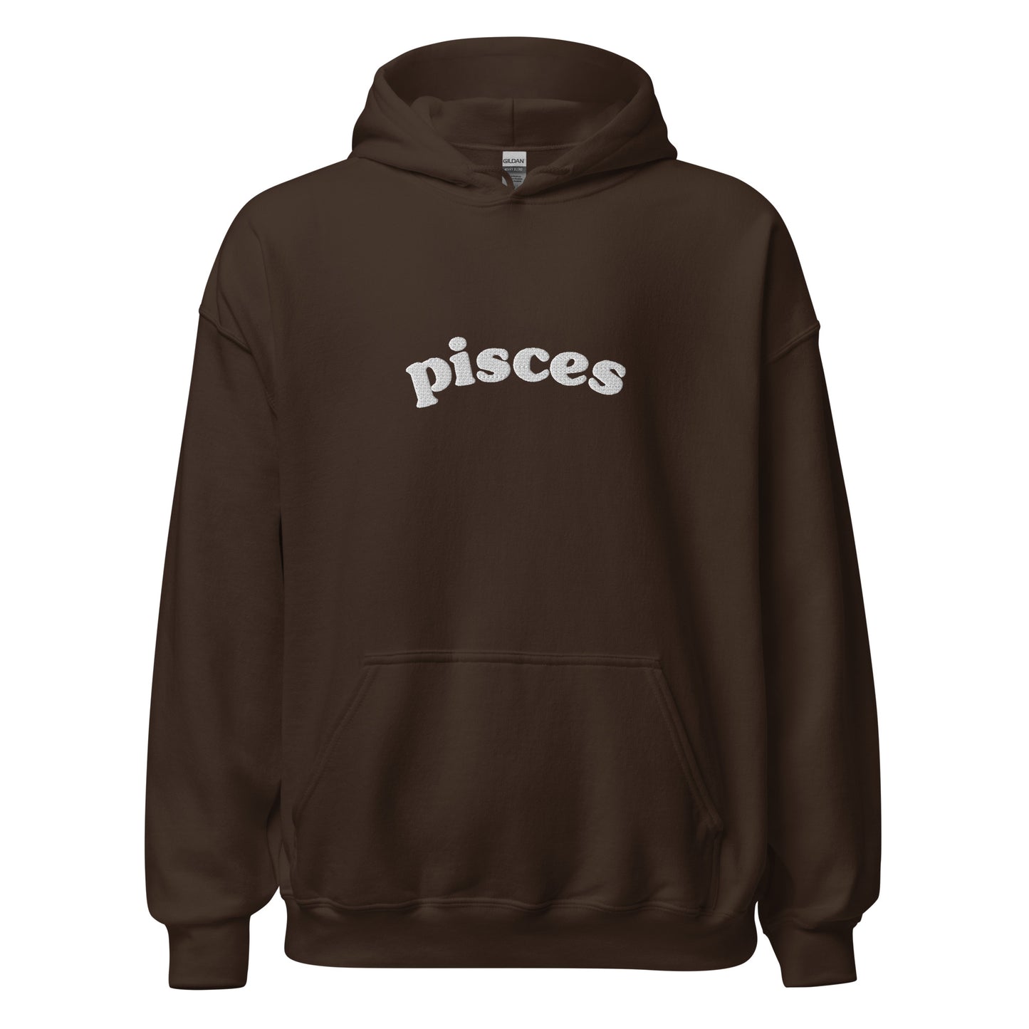 Embroidered Pisces Hoodie