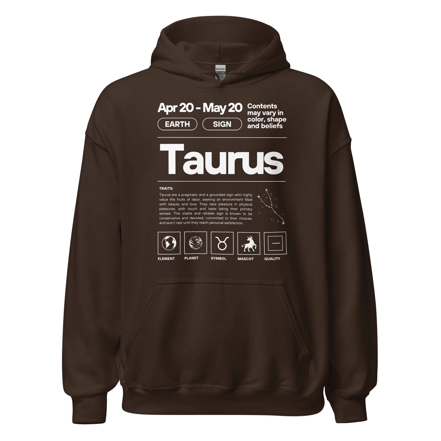 101 Taurus Hoodie