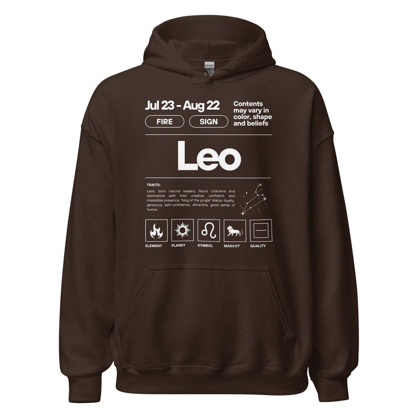 101 Leo Hoodie