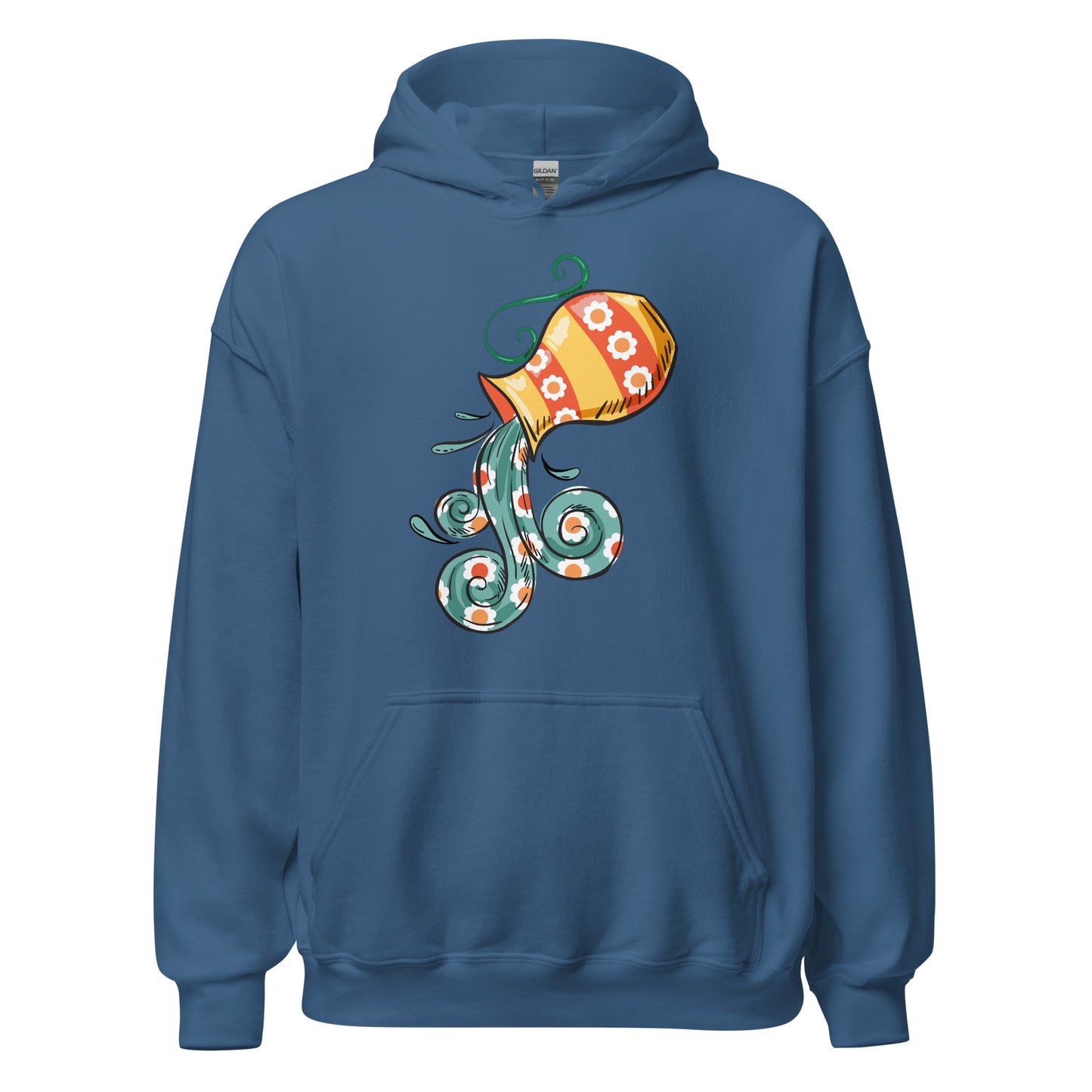 Water-Bearer Aquarius Hoodie