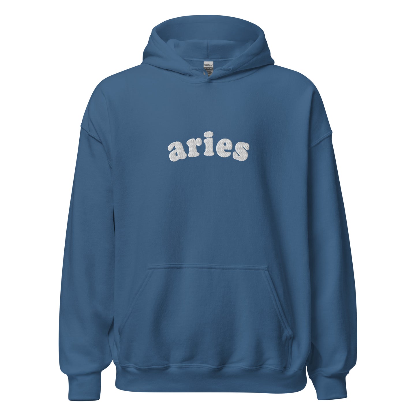 Embroidered Aries Hoodie