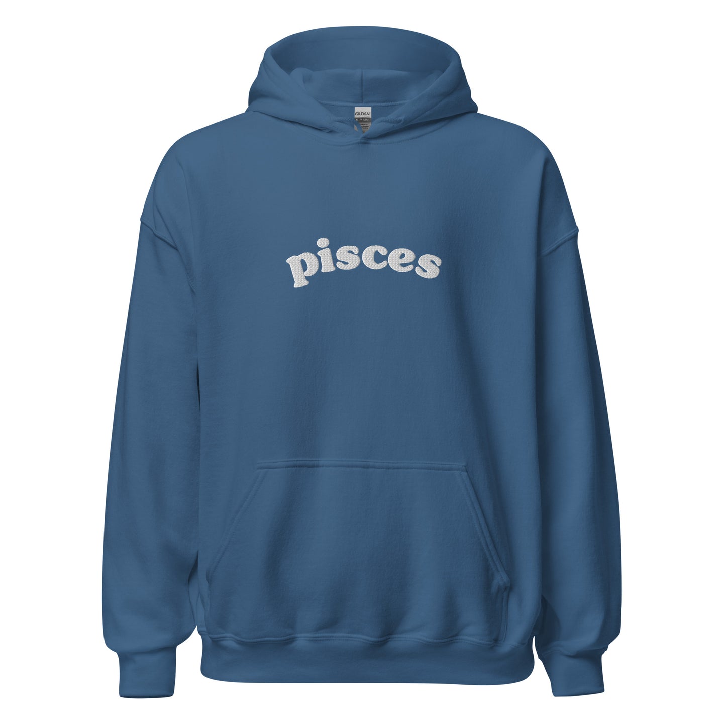 Embroidered Pisces Hoodie