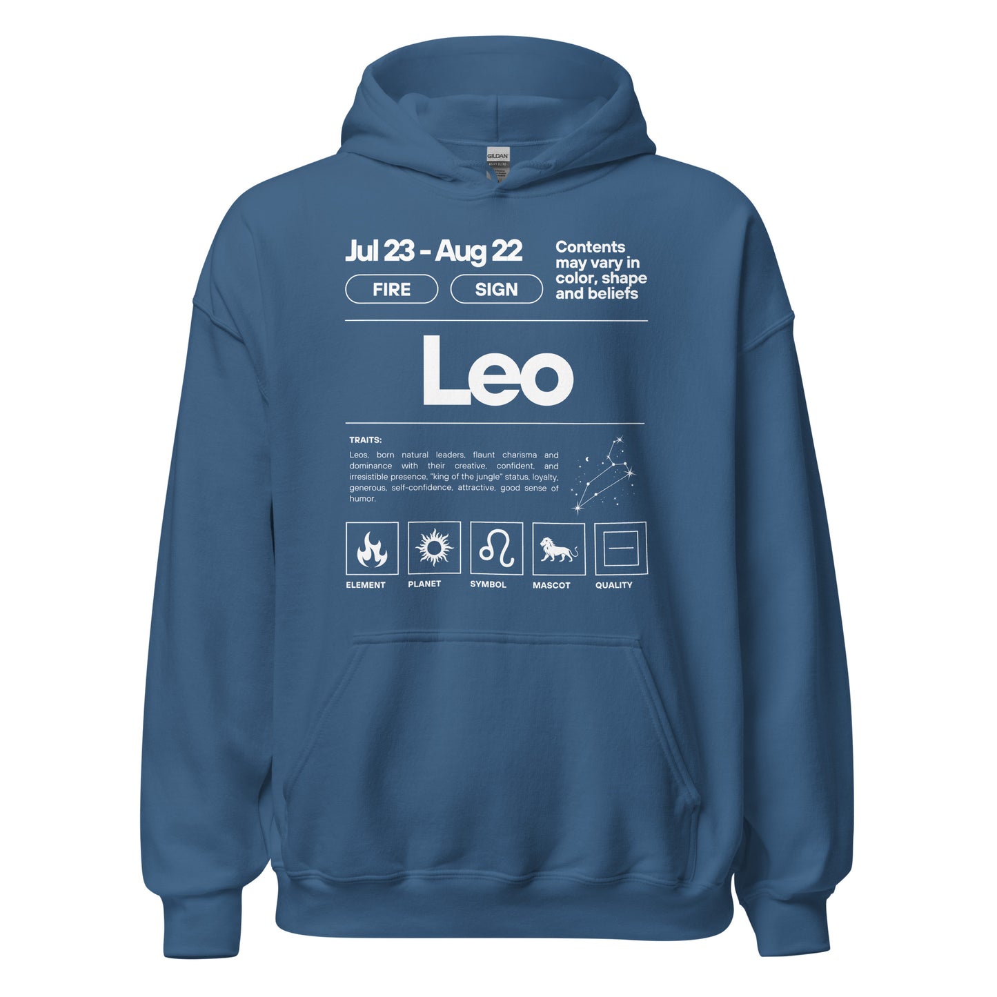 101 Leo Hoodie