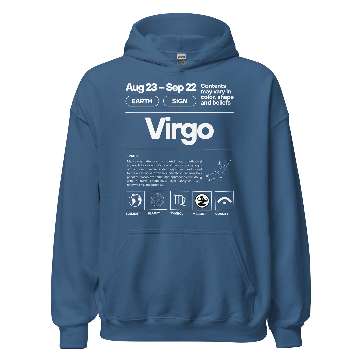 101 Virgo Hoodie