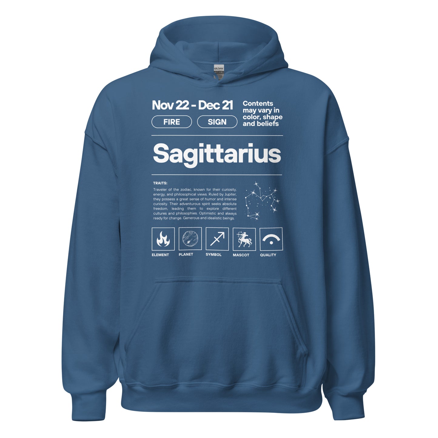 101 Sagittarius Hoodie