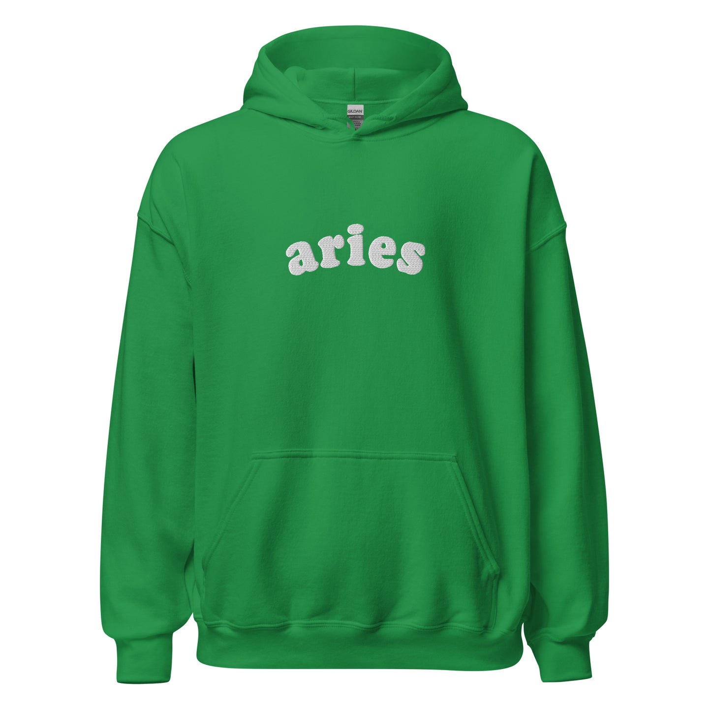 Embroidered Aries Hoodie