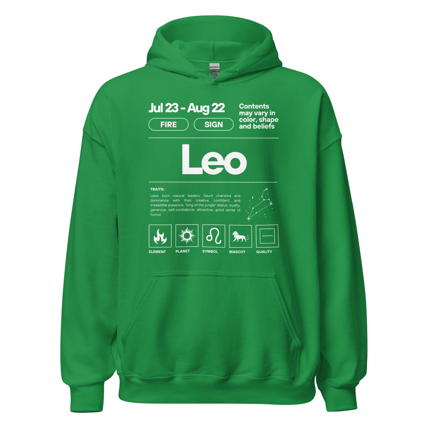 101 Leo Hoodie