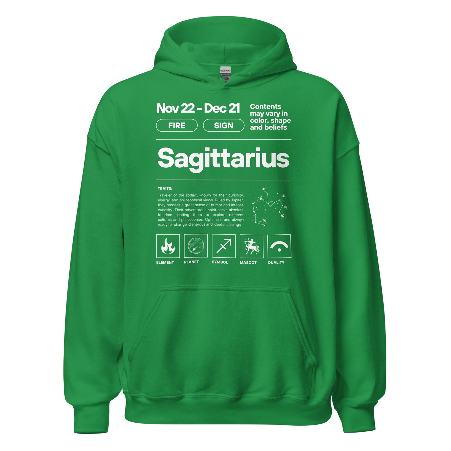 101 Sagittarius Hoodie