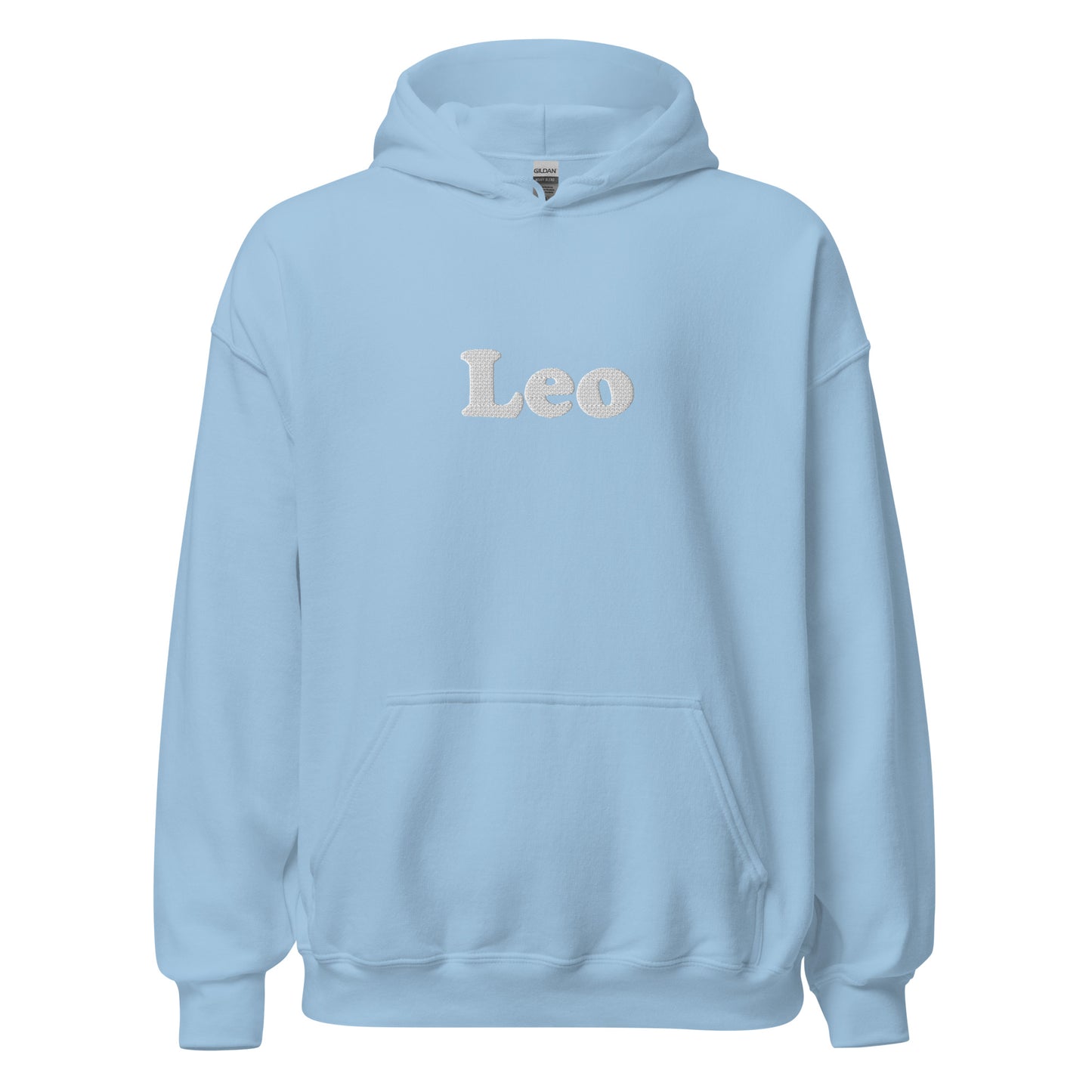 Embroidered Leo Hoodie
