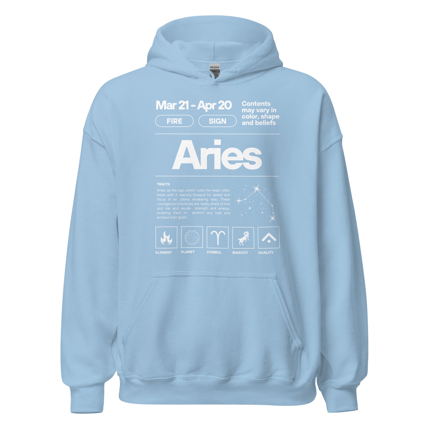 101 Aries Hoodie
