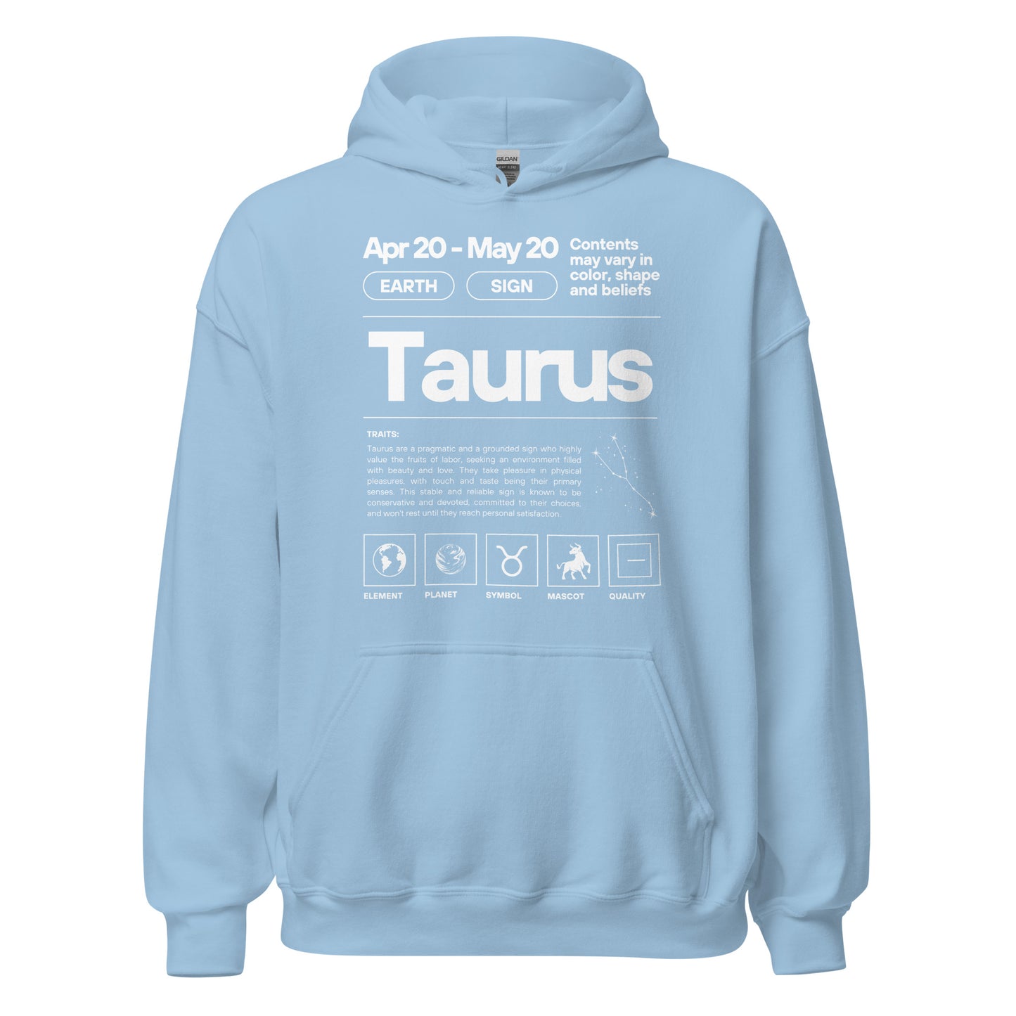 101 Taurus Hoodie