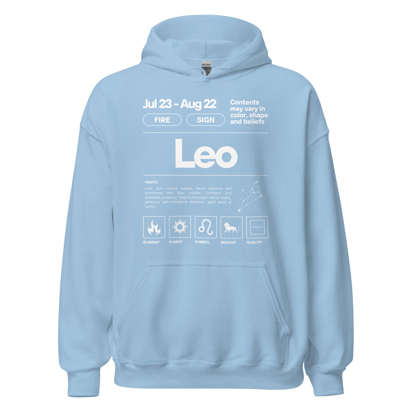 101 Leo Hoodie