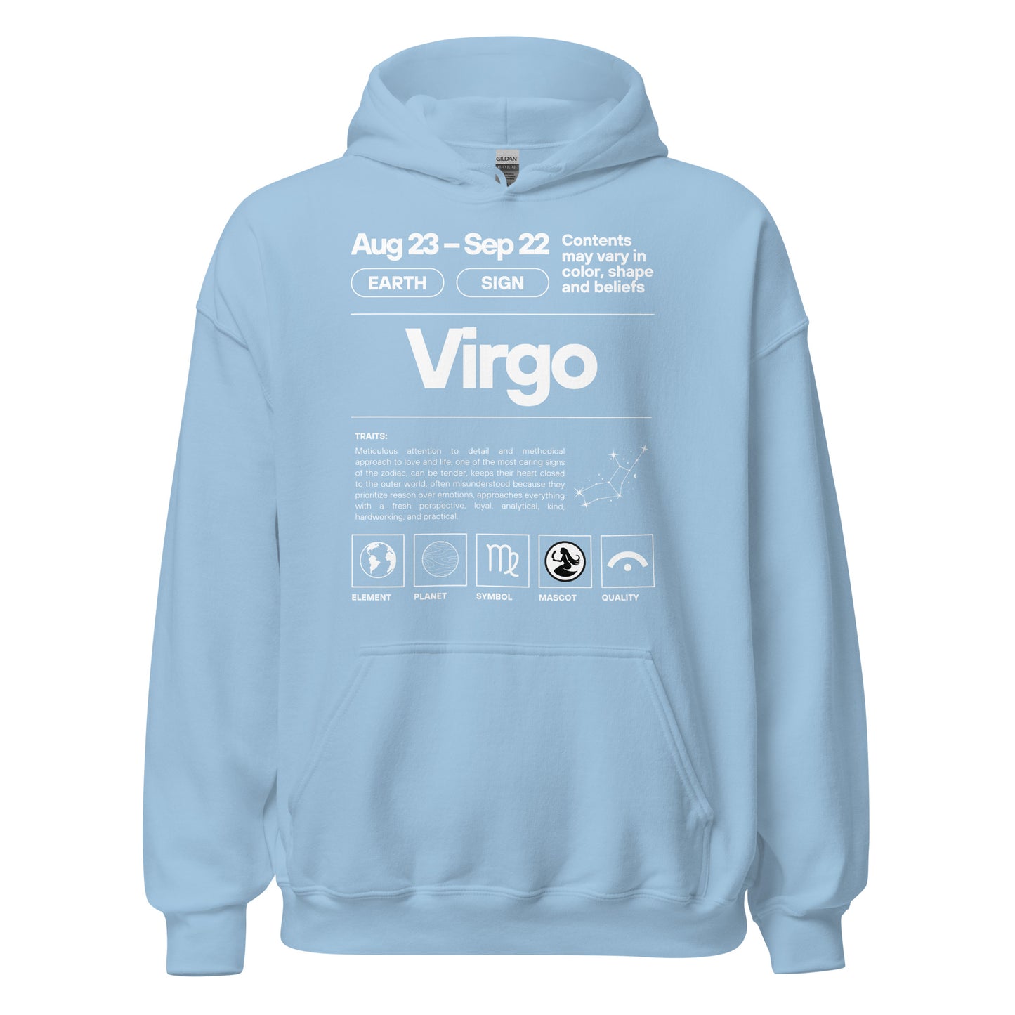 101 Virgo Hoodie