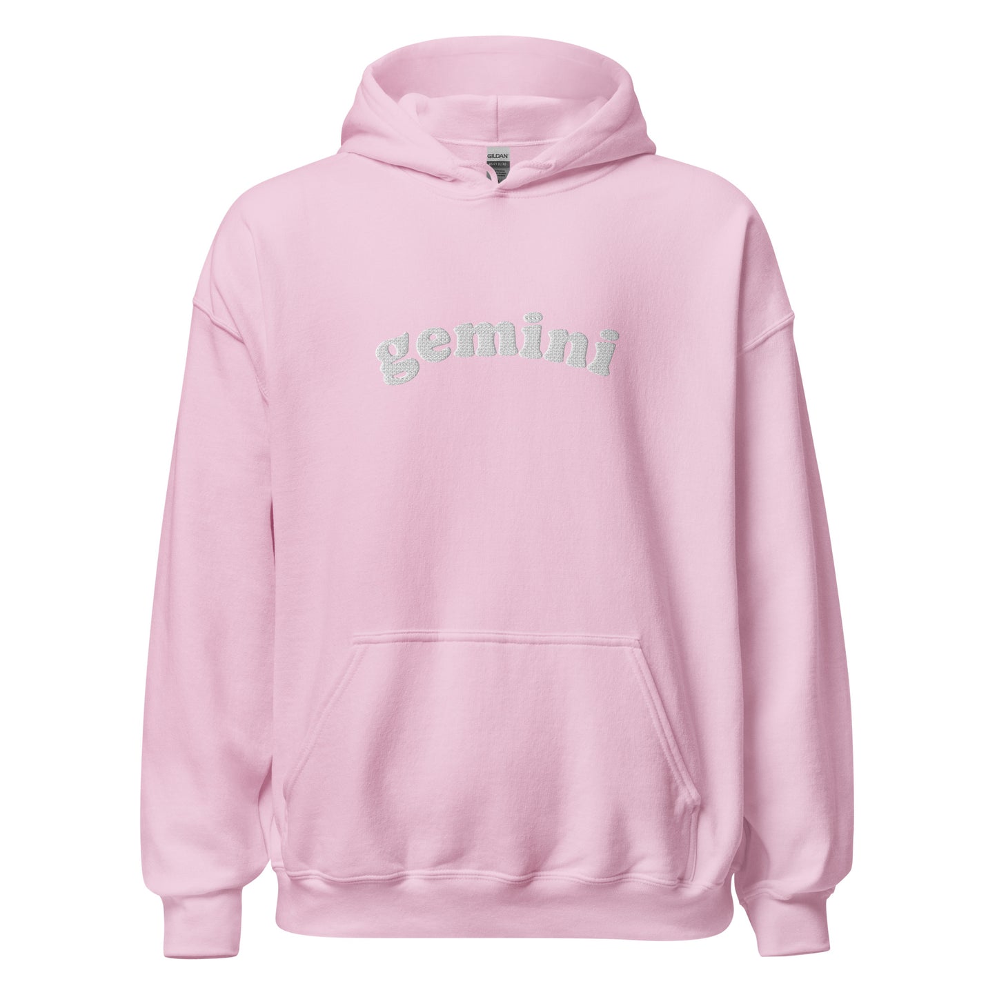 Embroidered Gemini Hoodie