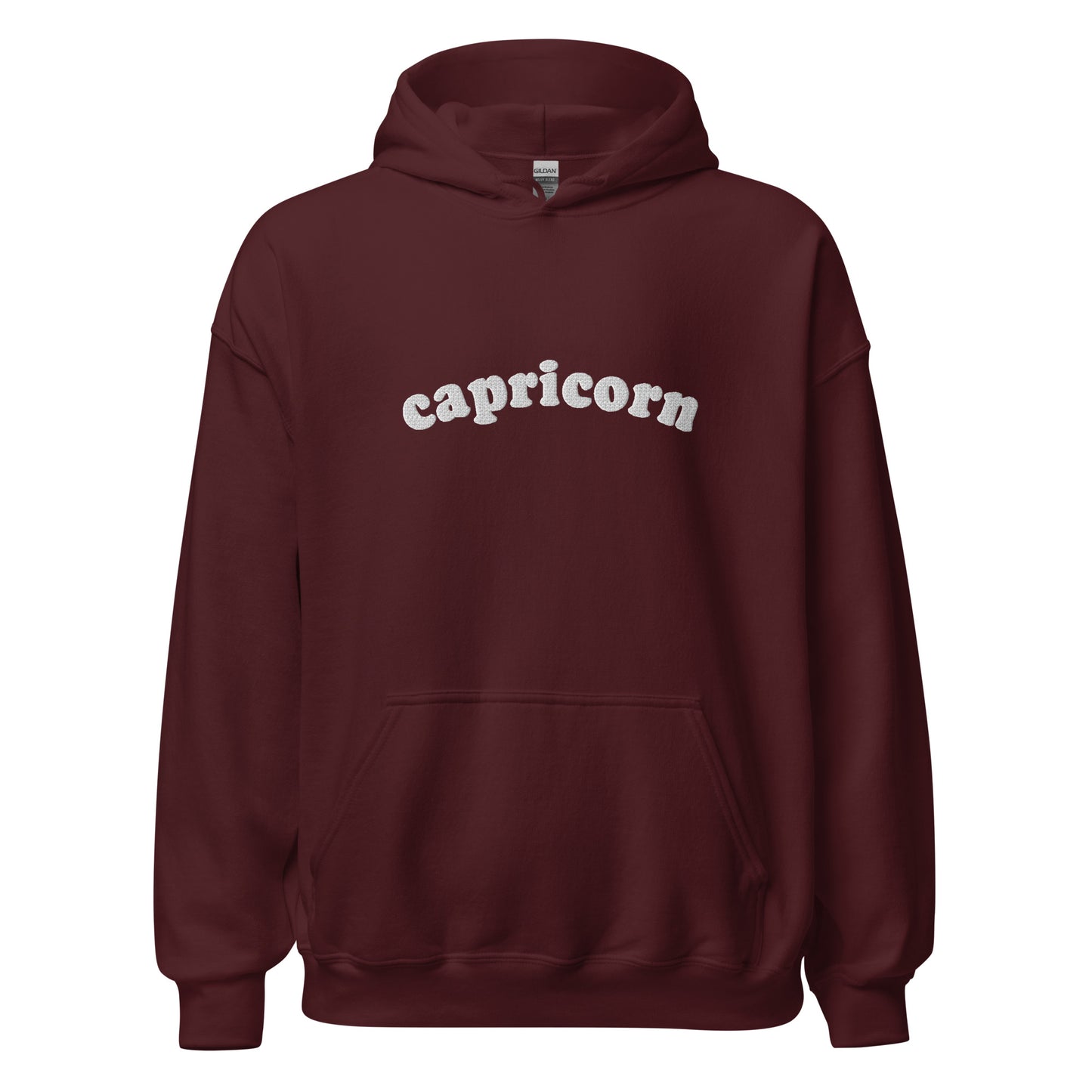 Capricorn Embroidered Hoodie