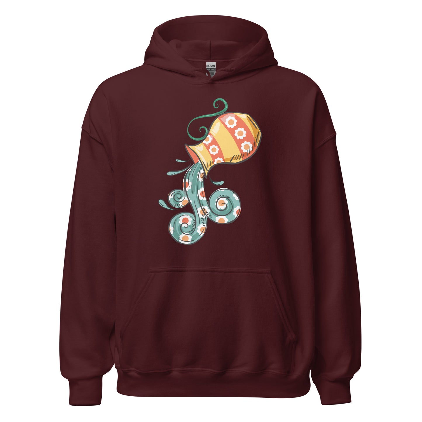 Water-Bearer Aquarius Hoodie