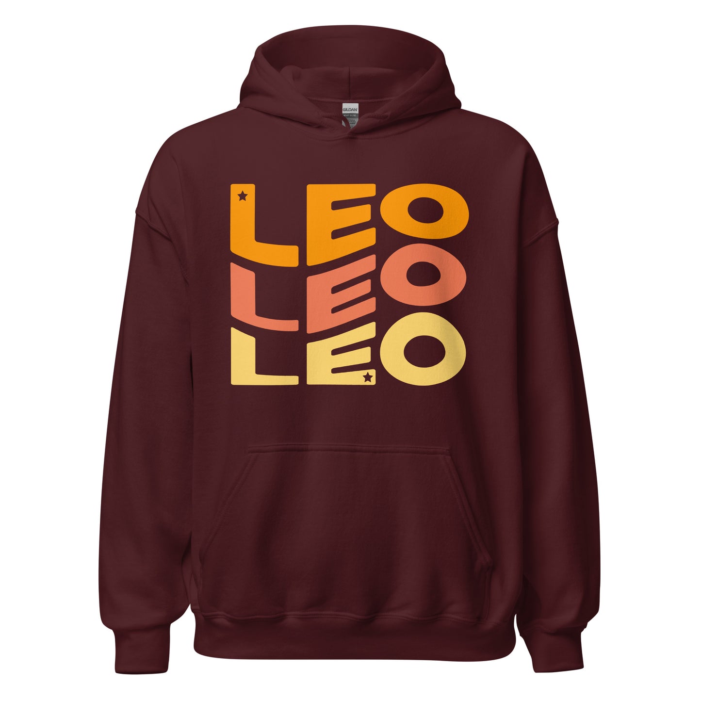 Fire Vibes Leo Hoodie