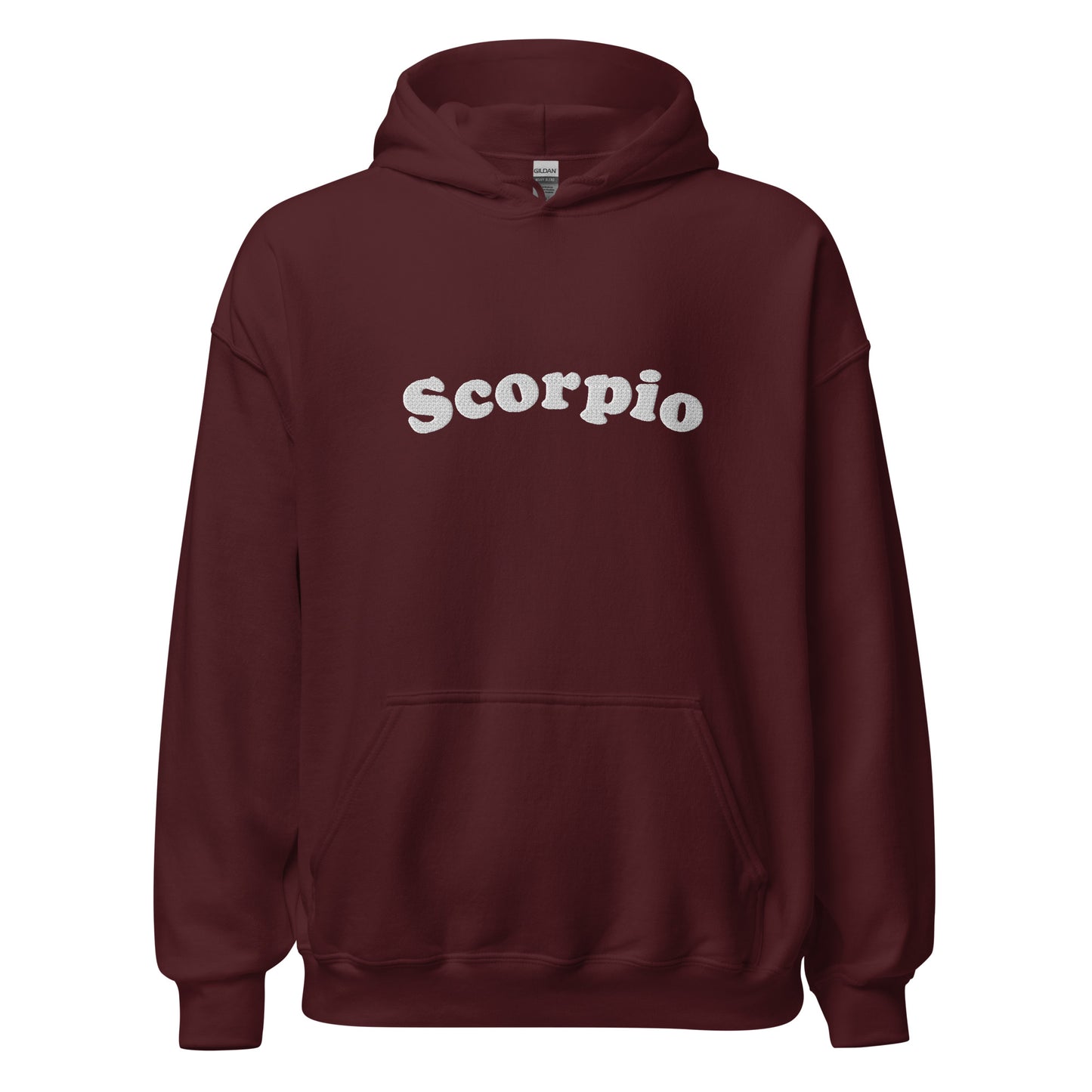 Embroidered Scorpio Hoodie