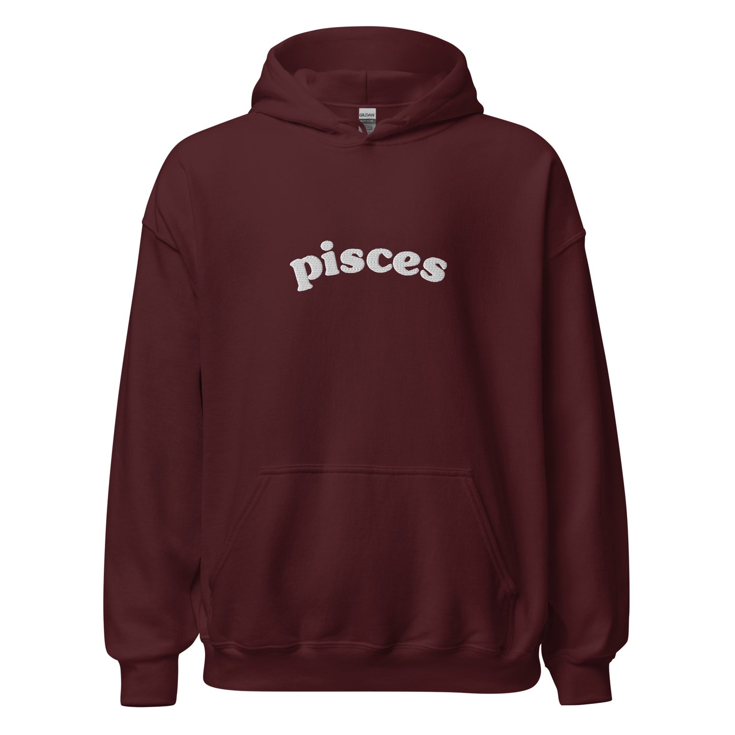 Embroidered Pisces Hoodie