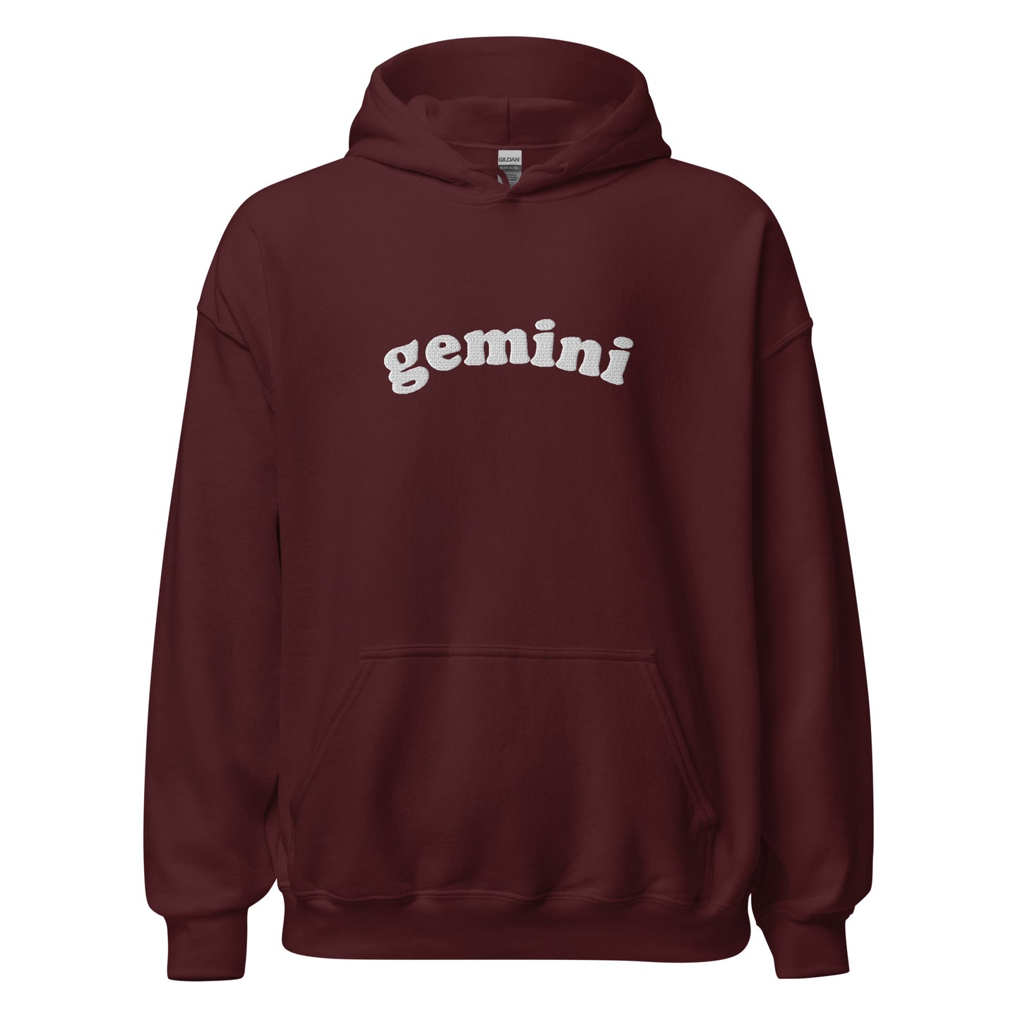 Embroidered Gemini Hoodie