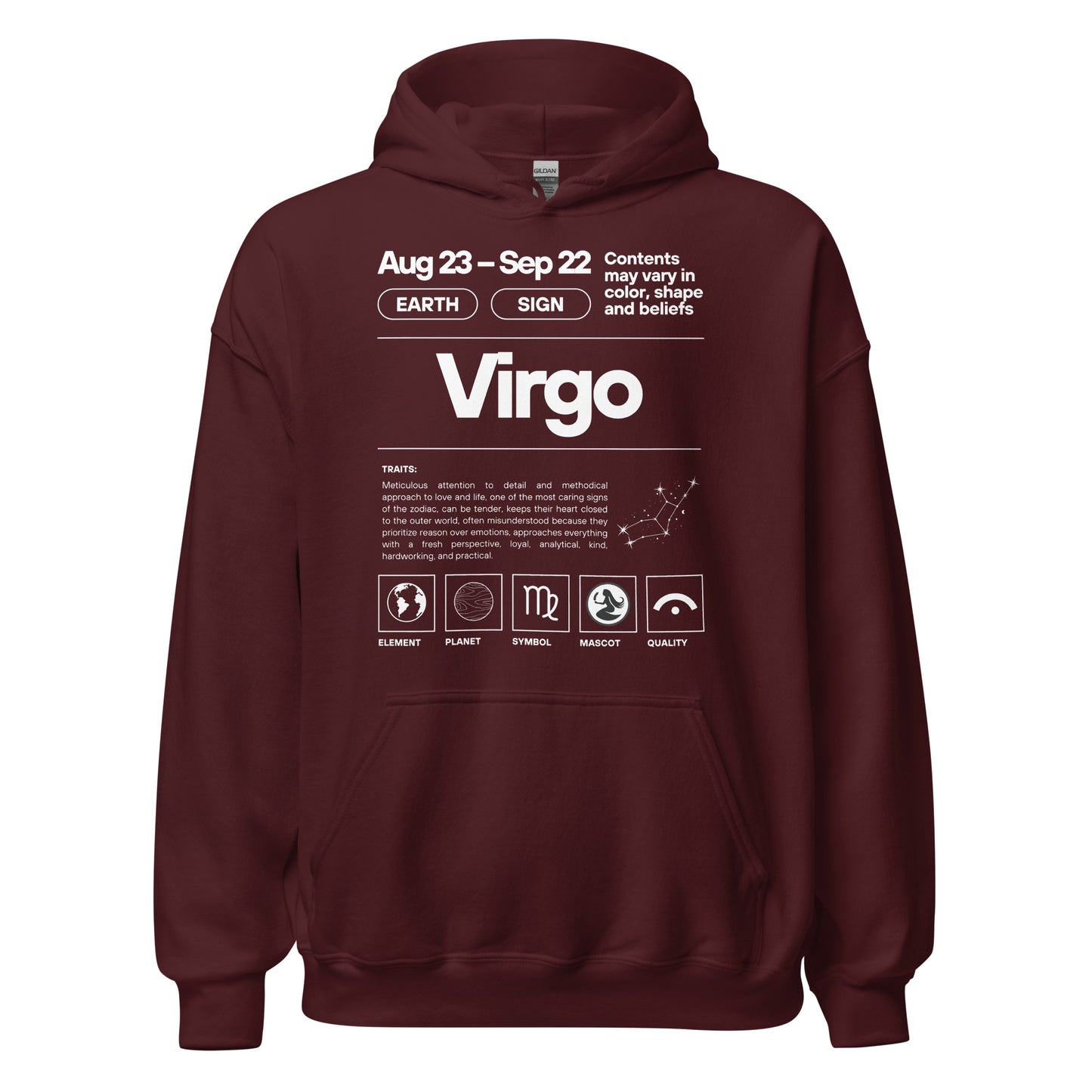 101 Virgo Hoodie