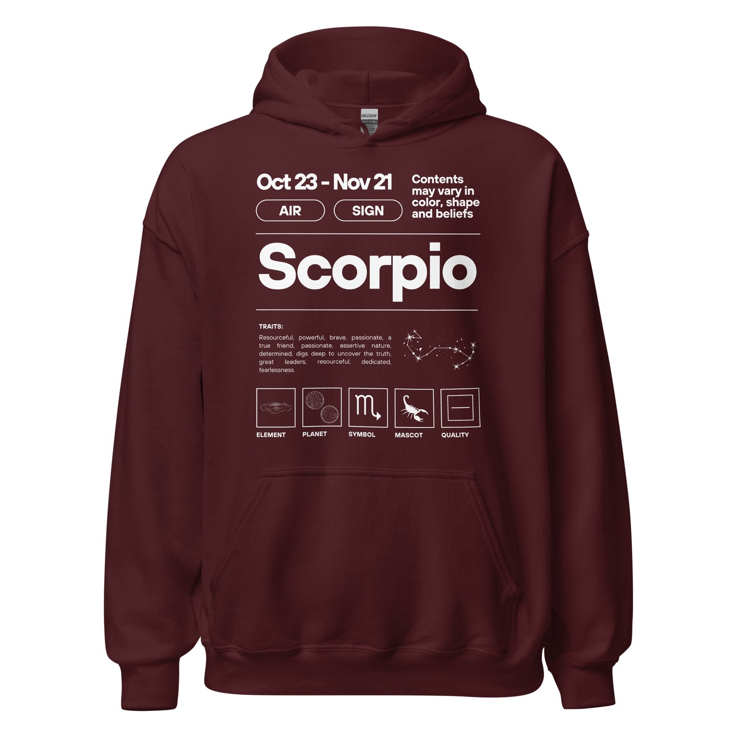101 Scorpio Hoodie