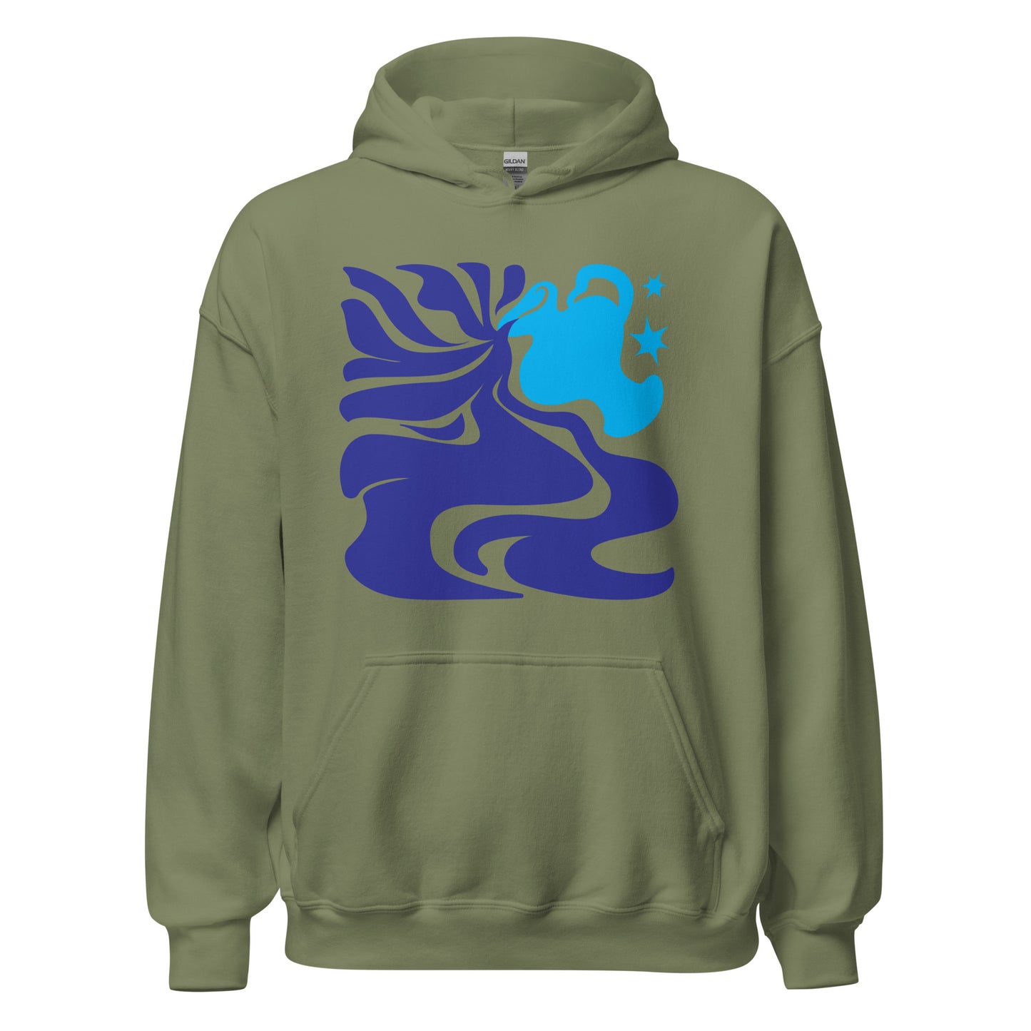 Morphed Aquarius Hoodie