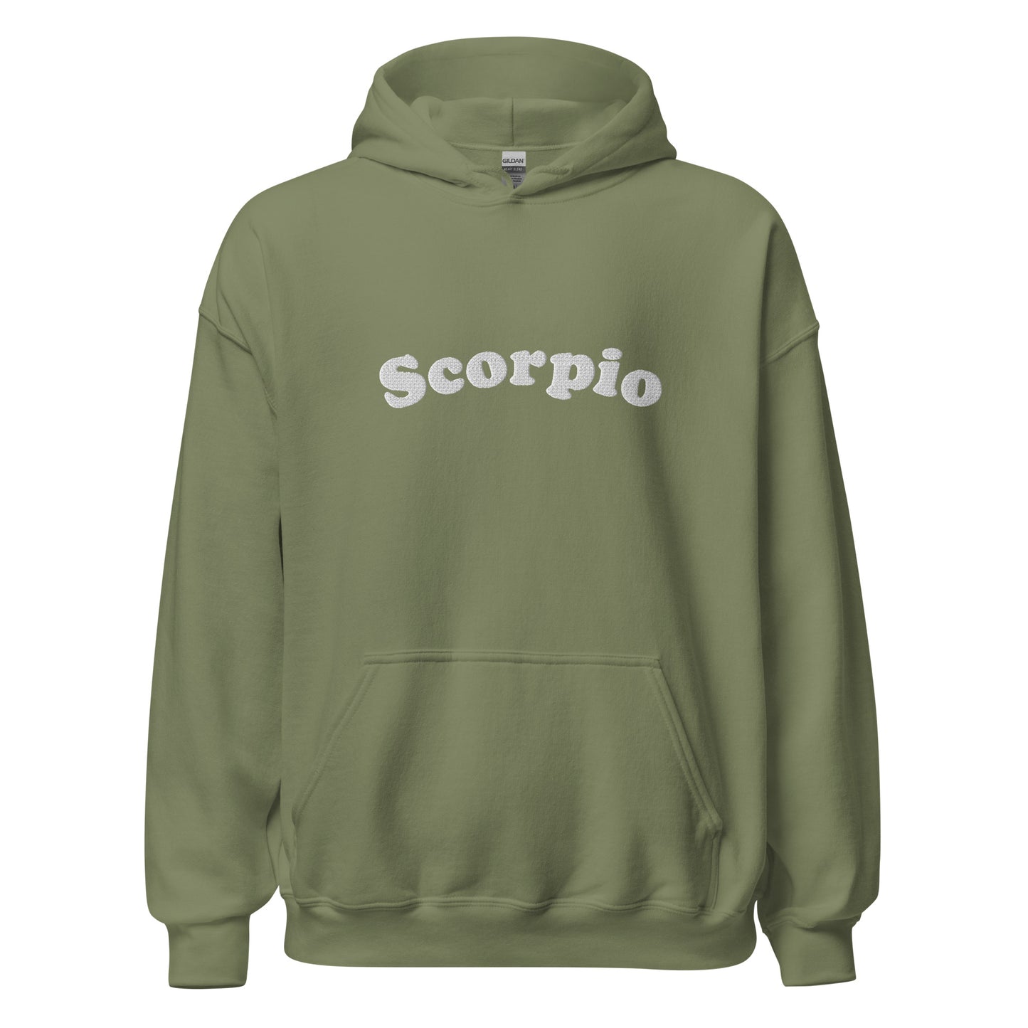 Embroidered Scorpio Hoodie