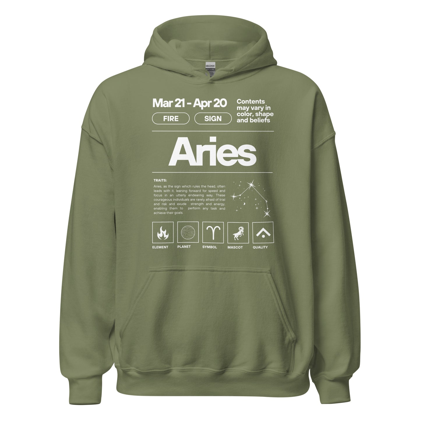 101 Aries Hoodie