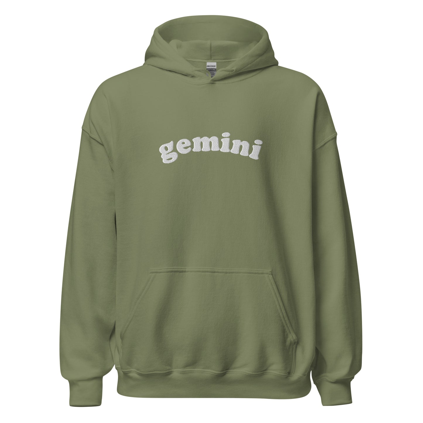 Embroidered Gemini Hoodie
