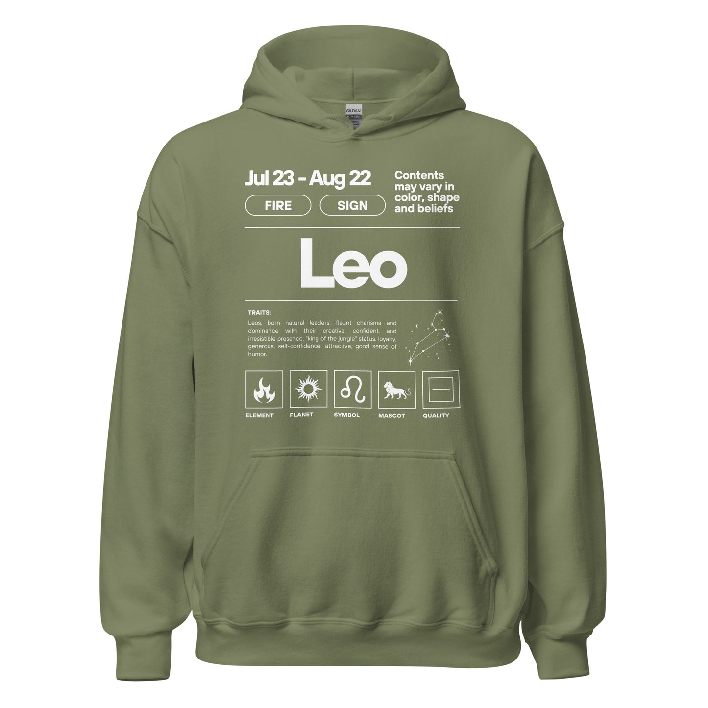 101 Leo Hoodie