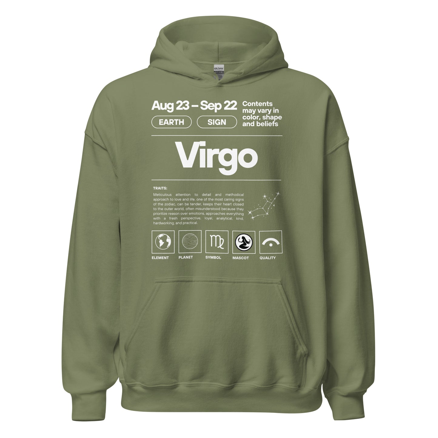 101 Virgo Hoodie