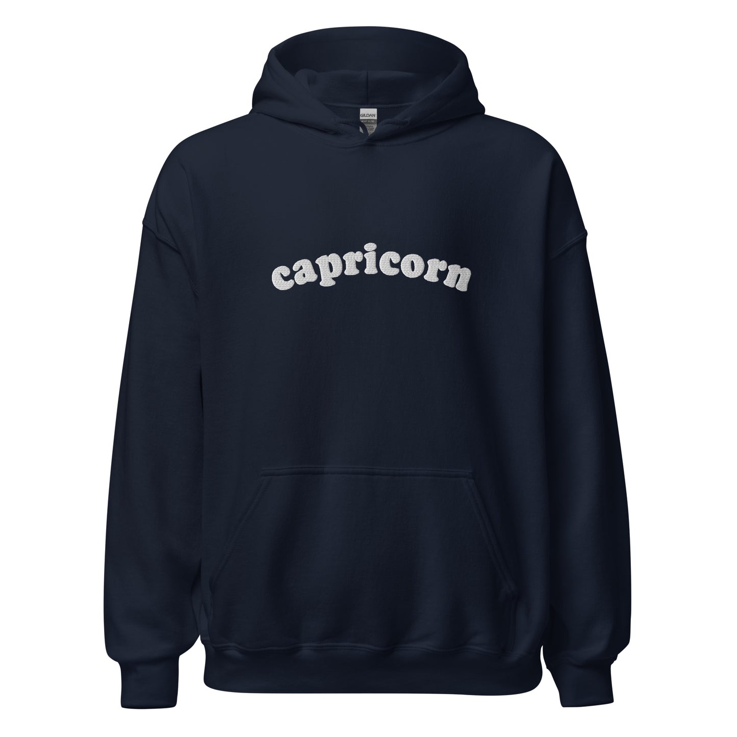 Capricorn Embroidered Hoodie