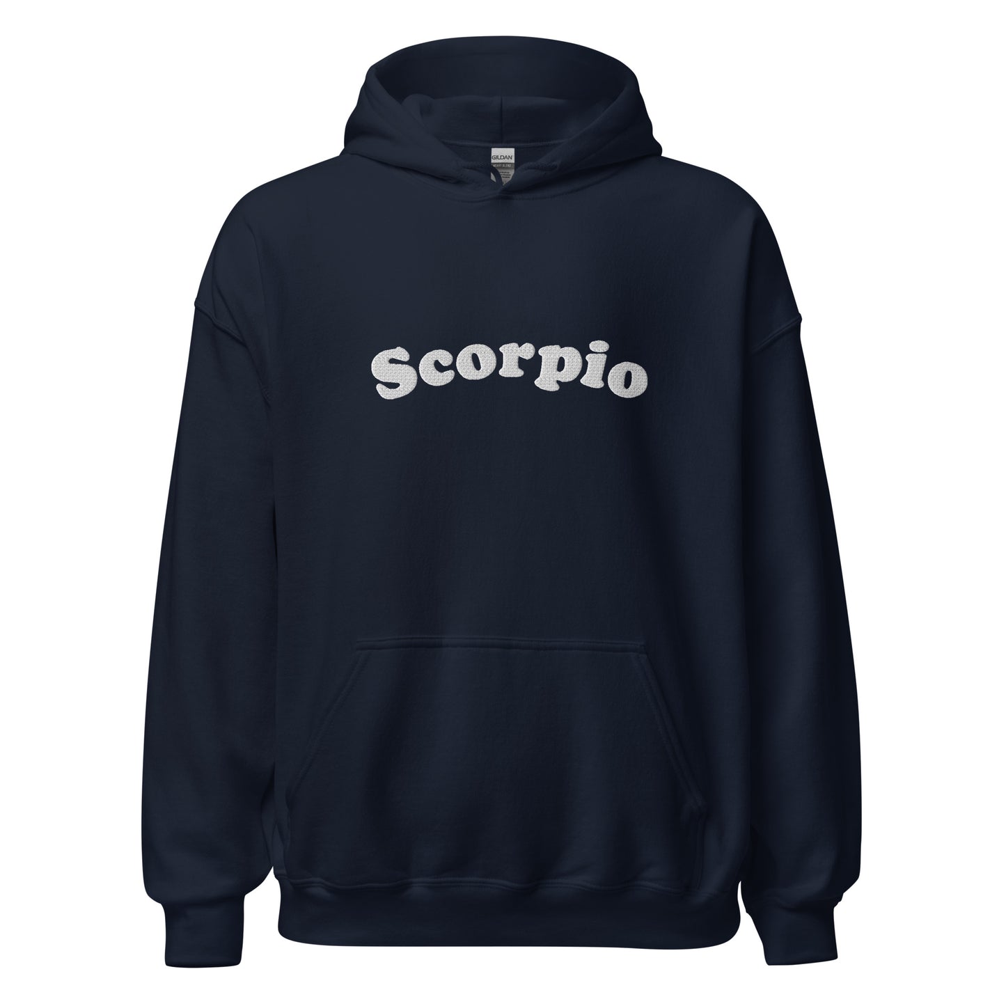 Embroidered Scorpio Hoodie