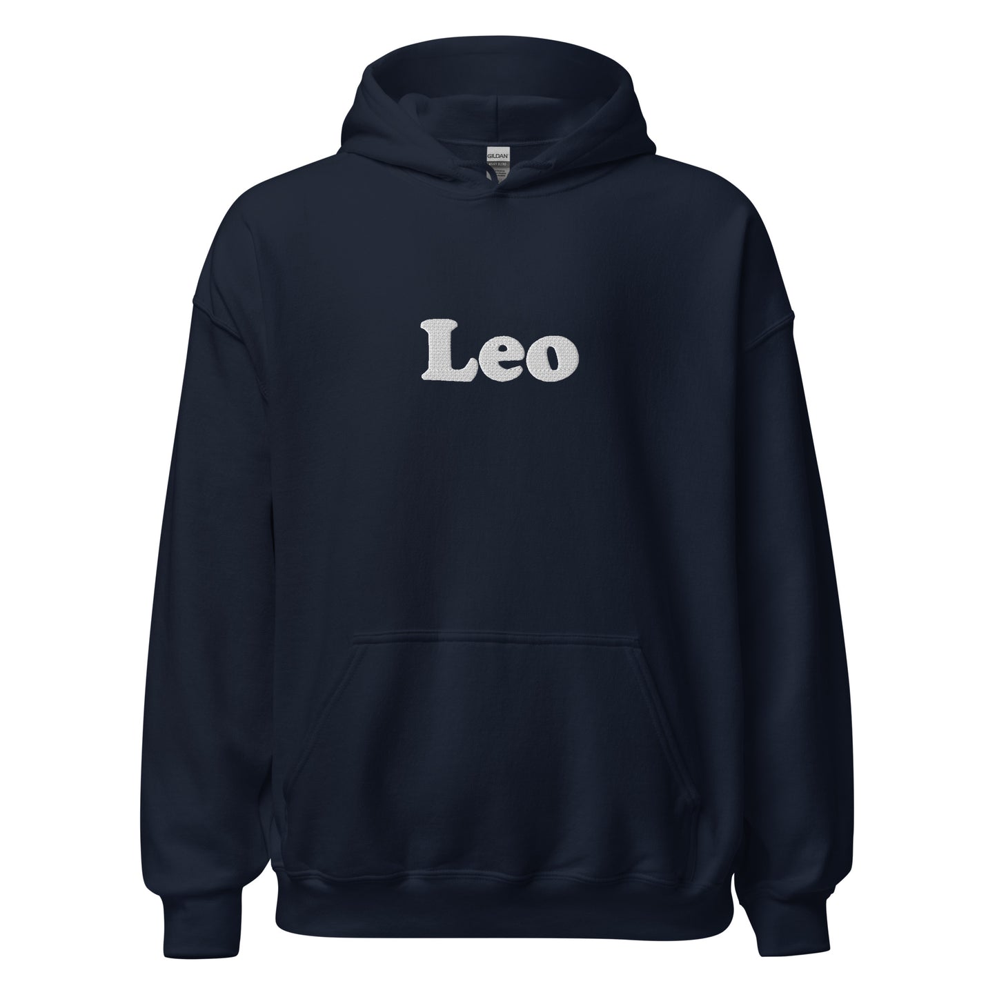 Embroidered Leo Hoodie