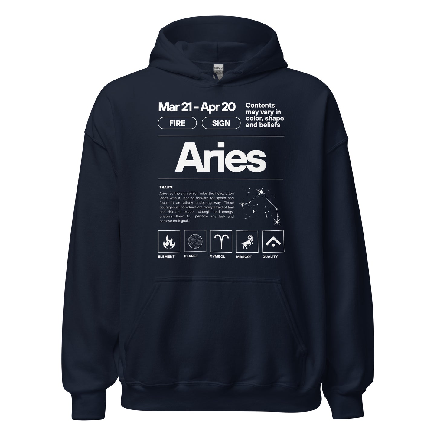 101 Aries Hoodie