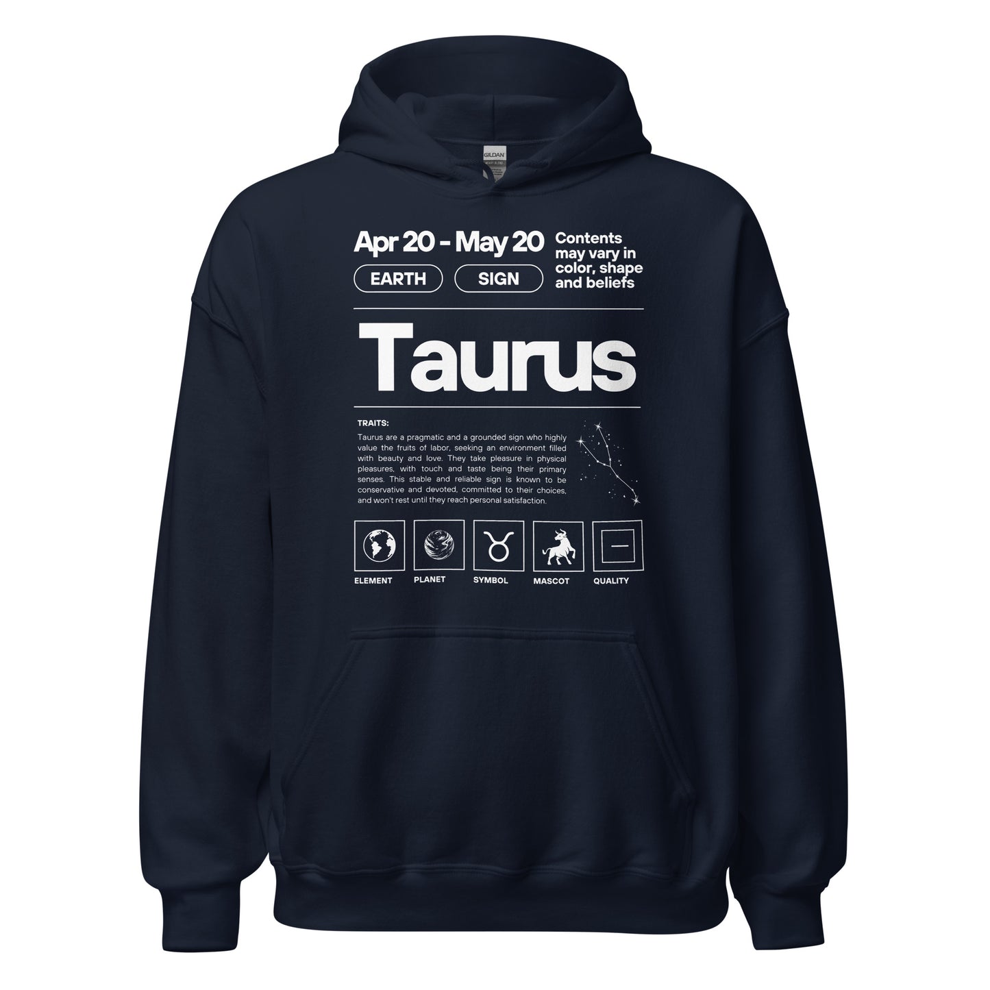 101 Taurus Hoodie