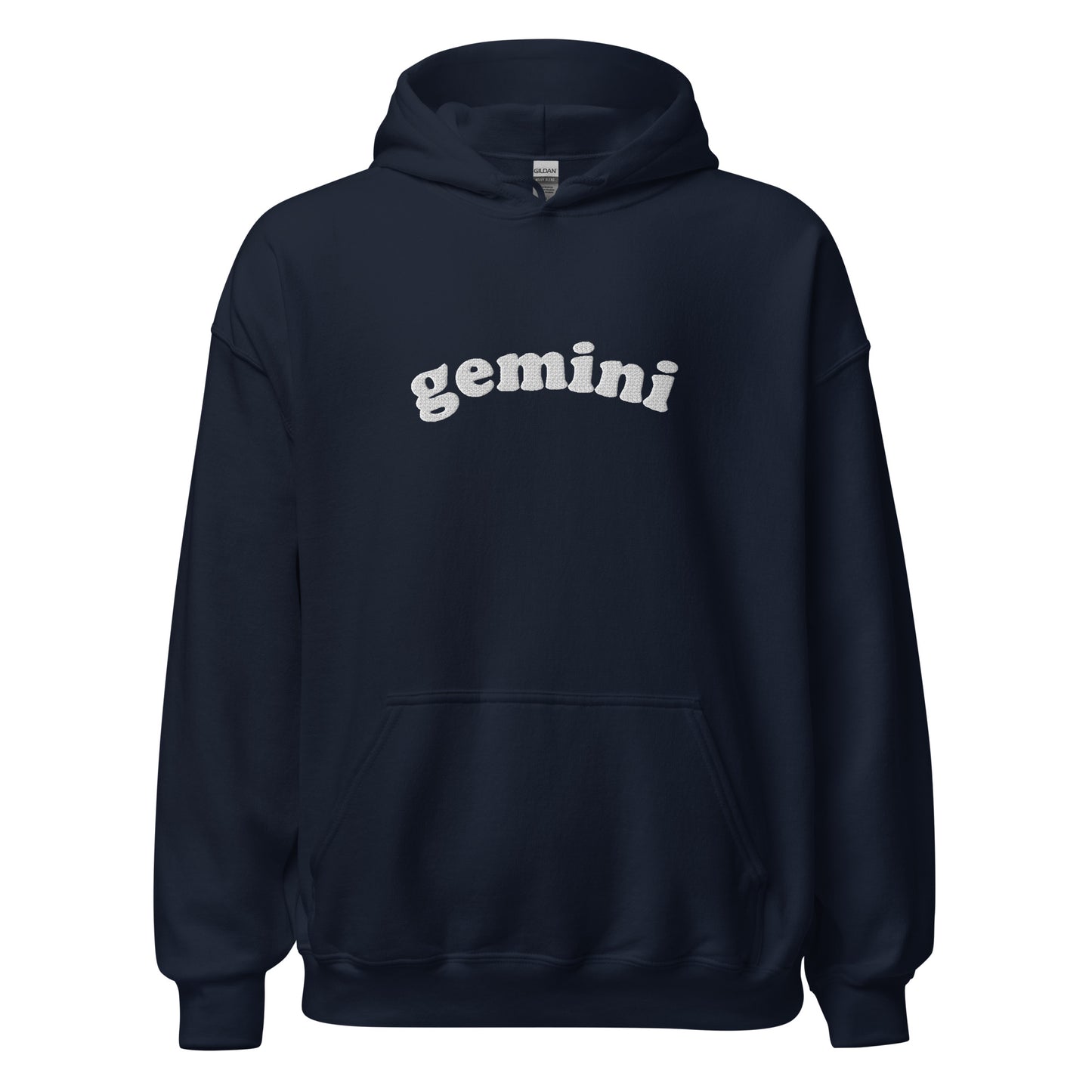 Embroidered Gemini Hoodie