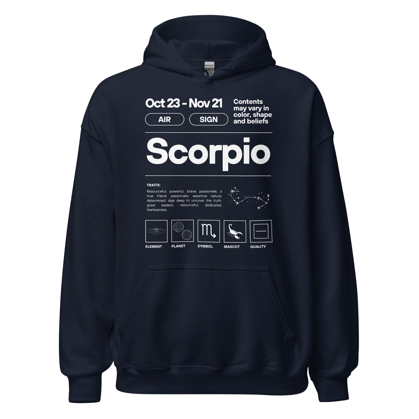 101 Scorpio Hoodie
