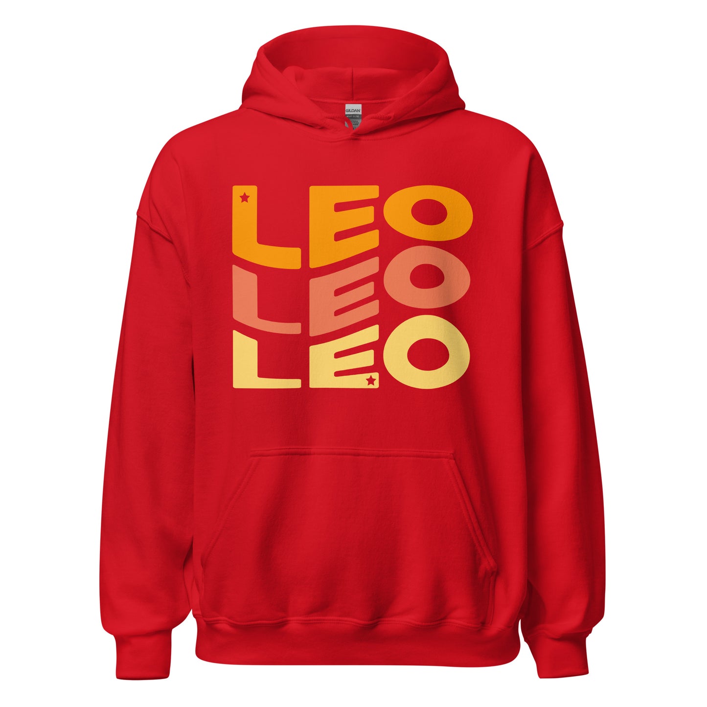 Fire Vibes Leo Hoodie