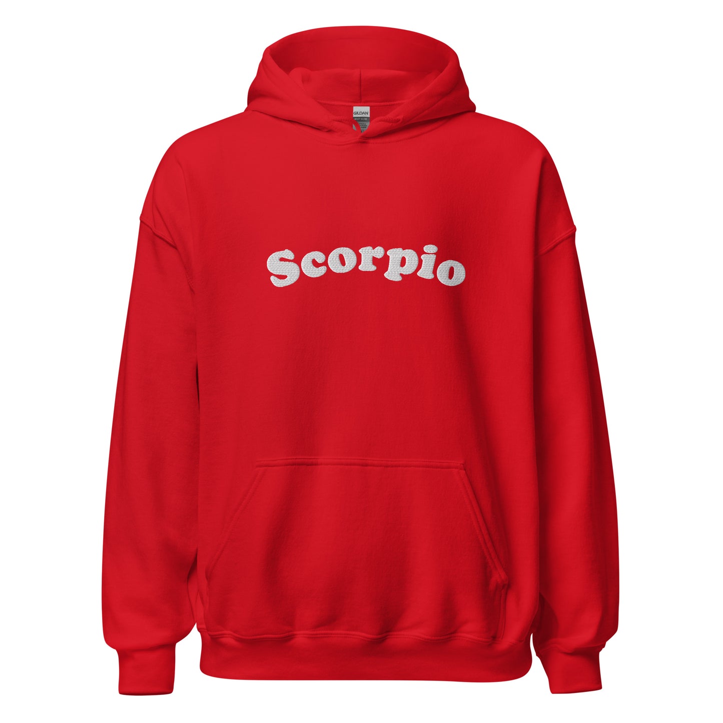 Embroidered Scorpio Hoodie