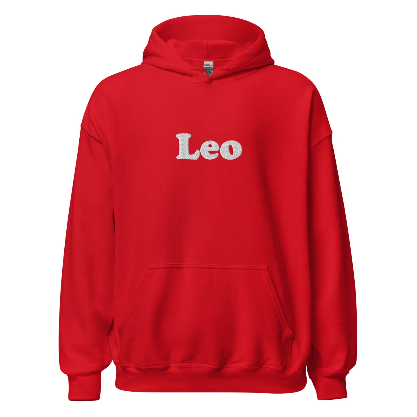 Embroidered Leo Hoodie