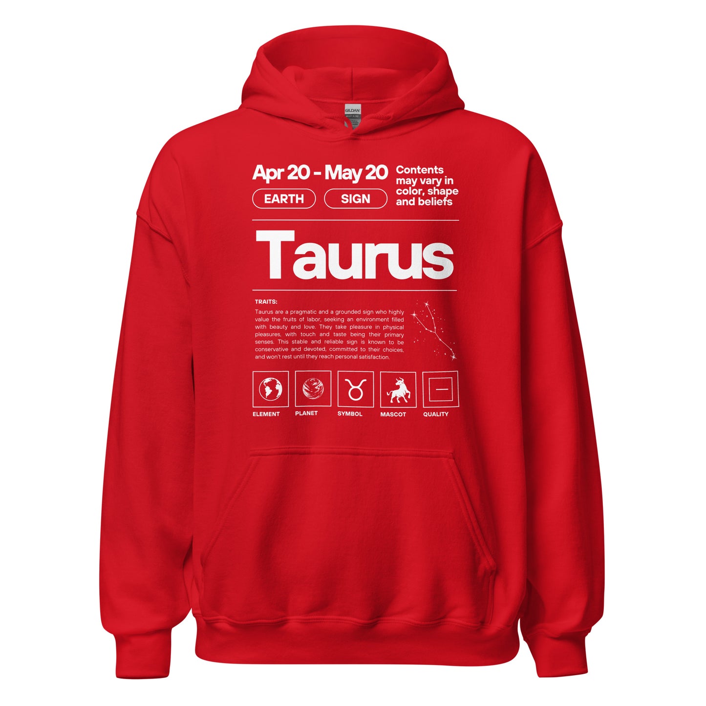 101 Taurus Hoodie