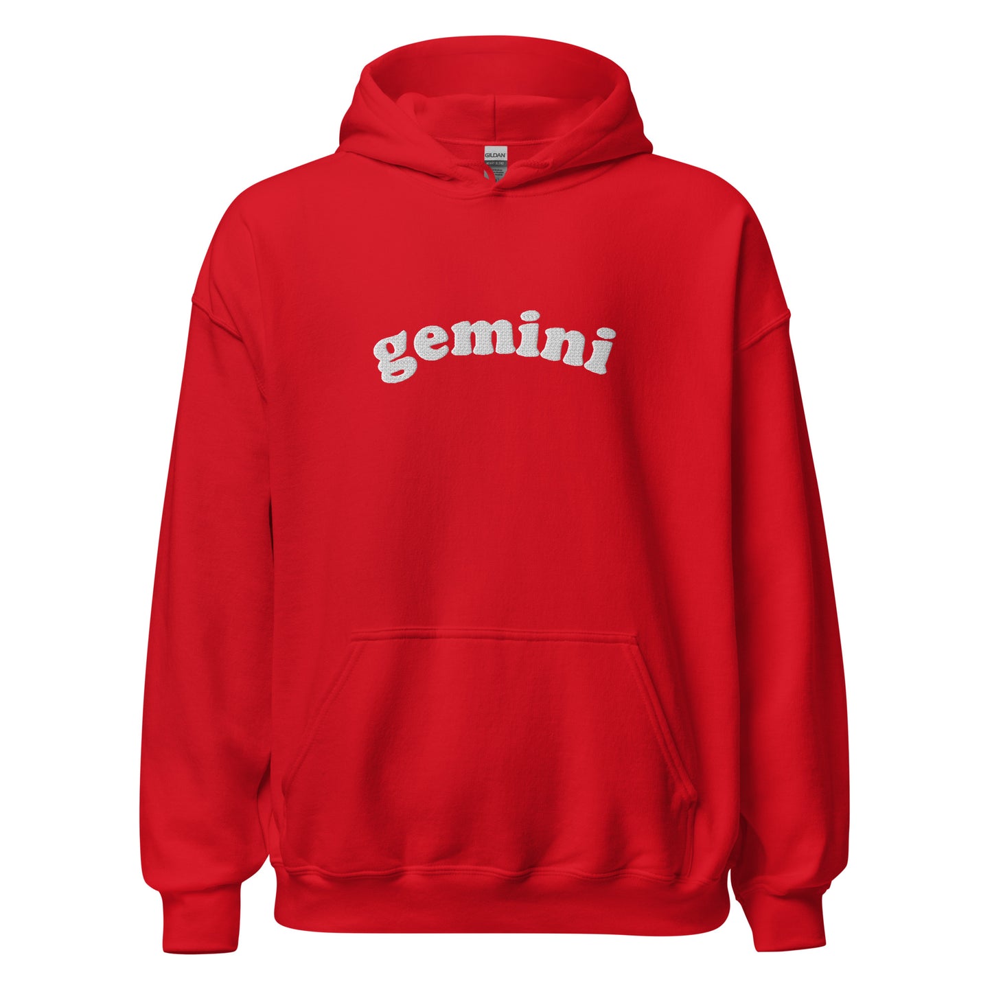 Embroidered Gemini Hoodie